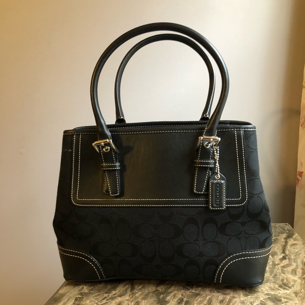 Coach logo handbag